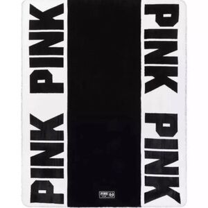 Limited Edition Victoria's Secret PINK Sherpa Blanket Throw